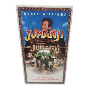 Jumanji VHS 1996 Brand New and sealed watermark